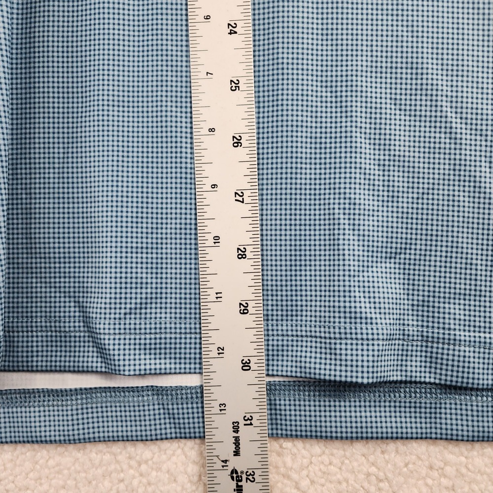 Callaway Opti-Dri Polo‎ Shirt Mens XL Blue Micro Check Golf Performance - Picture 8 of 10